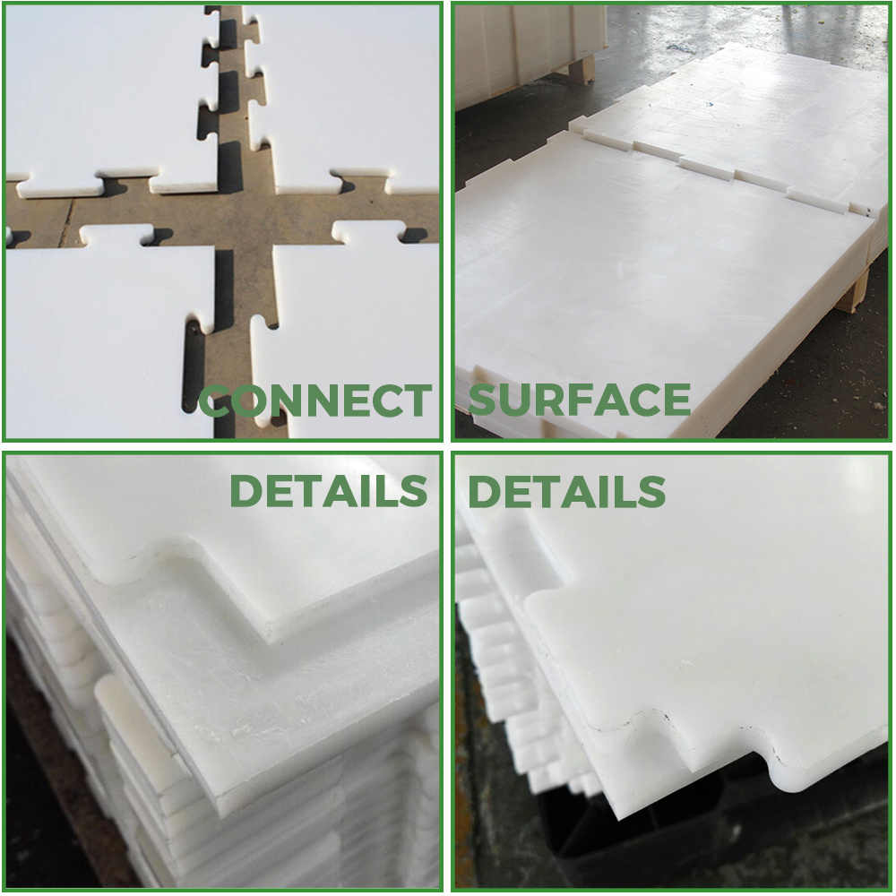 UHMWPE Self Lubricating Skating Tiles Synthetic Ice Hockey Rink Tiles Synthetic Ice