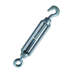 Custom size different standard stainless steel din1480 wire rope turnbuckle eye to hook