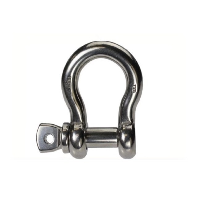 Stainless steel lifting equipment 316 grade stainless steel marine shackle