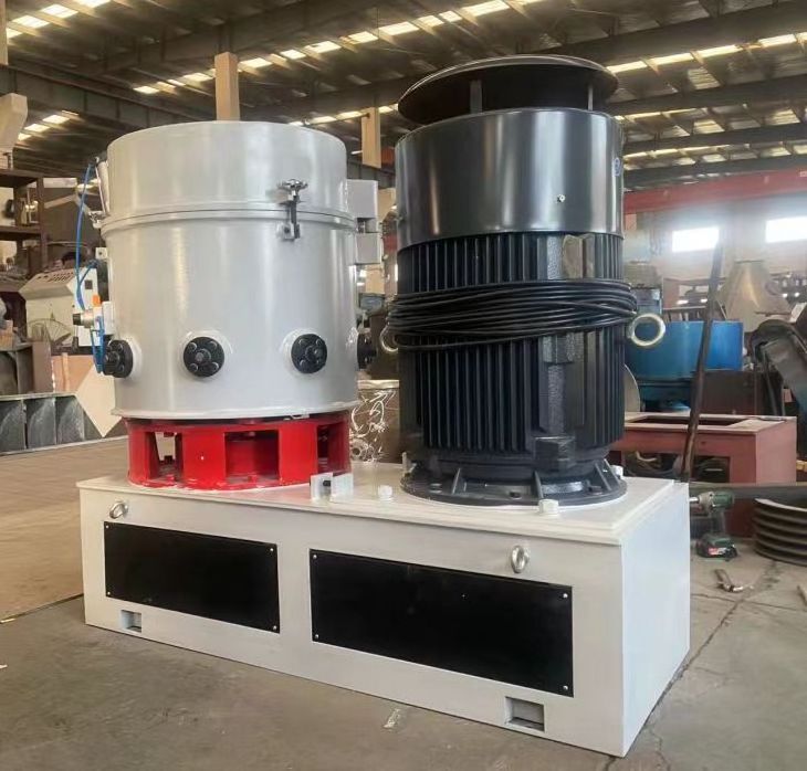 Automatic Recycled Plastic Pet Fiber PE PP Plastic Film Agglomerator Pellet Granules Compactor Plastic Agglomerator Machine