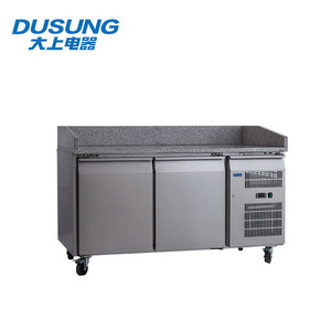 High - performance stainless steel pizza refrigerated counters