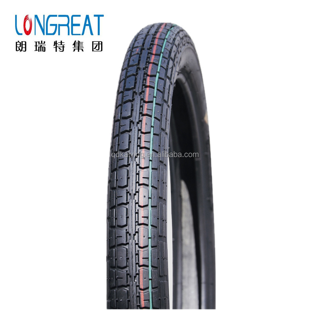 made in China good quality 2.25-16 16 inch rubber motorcycle tyre