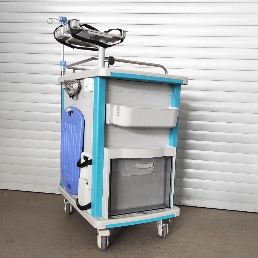 Commercial Furniture Medical Used Crash Cart For Sale