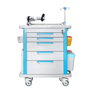 Commercial Furniture Medical Used Crash Cart For Sale