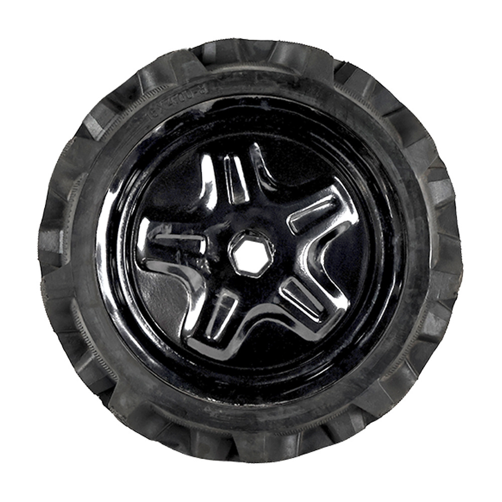 Agricultrure Electric Power Construction Commonly used flat free tire pu foam wheel 4.00-8 mini tiller farm agricultural tractor