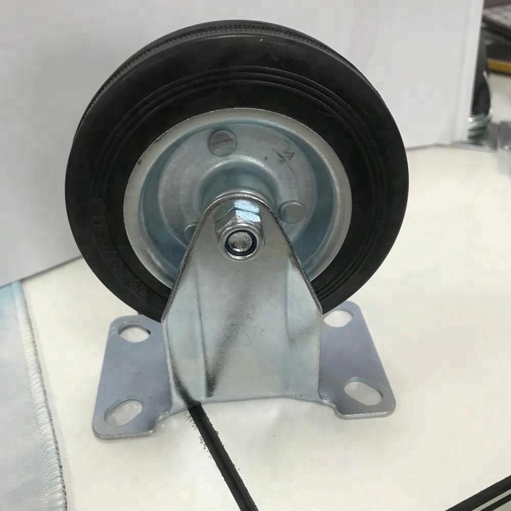 Factory direct sale 2, 3, 4, 5, 6,  8, 10 inch Swivel Fixed Industrial Heavy Duty Caster Wheels With Brake