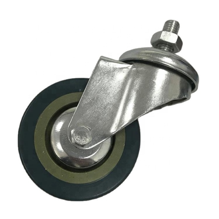 Factory direct sale 2, 3, 4, 5, 6,  8, 10 inch Swivel Fixed Industrial Heavy Duty Caster Wheels With Brake