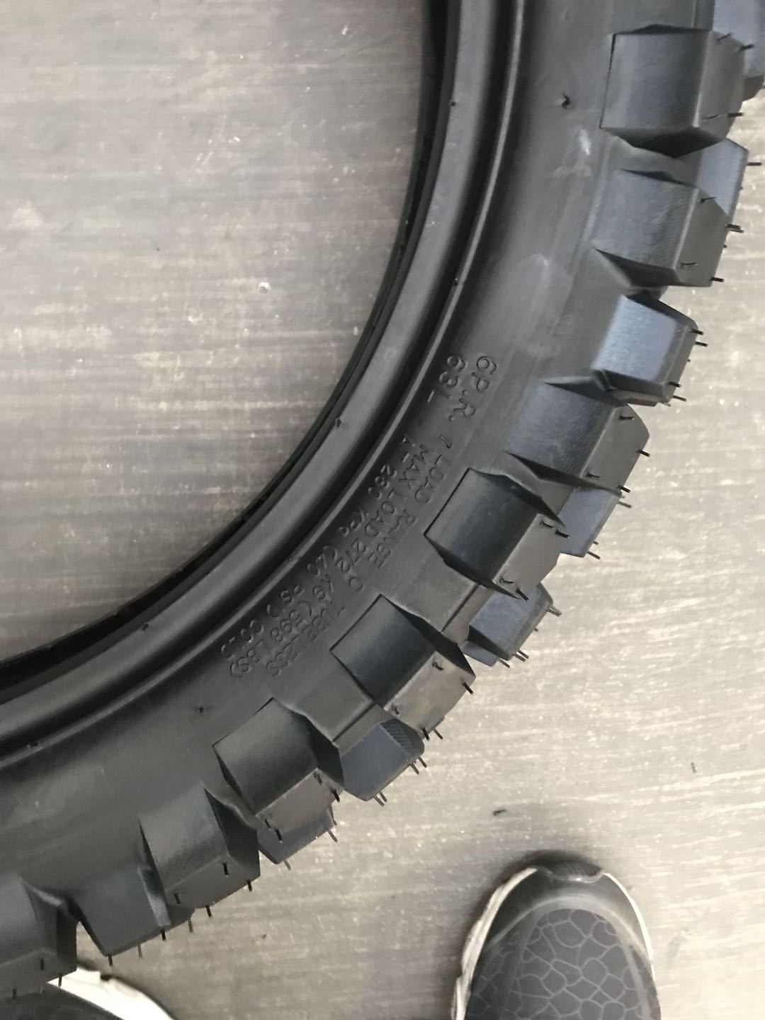 Factory supply  6PR motorcycle tyre 110/90-17 110x90-17 110/90-18 110x90-18 and Butylated rubber inner tube