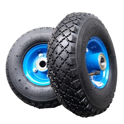 high quality hand truck pneumatic rubber tire 3.00-4 wheelbarrow wheel 10 inch