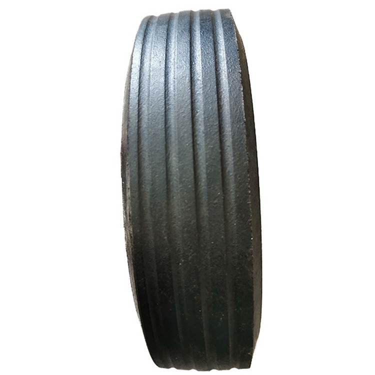 8x2 Flat Solid Rubber Replacement Tire  all size axle for Hand Trucks, Wheelbarrows, Dollies, Trolleys