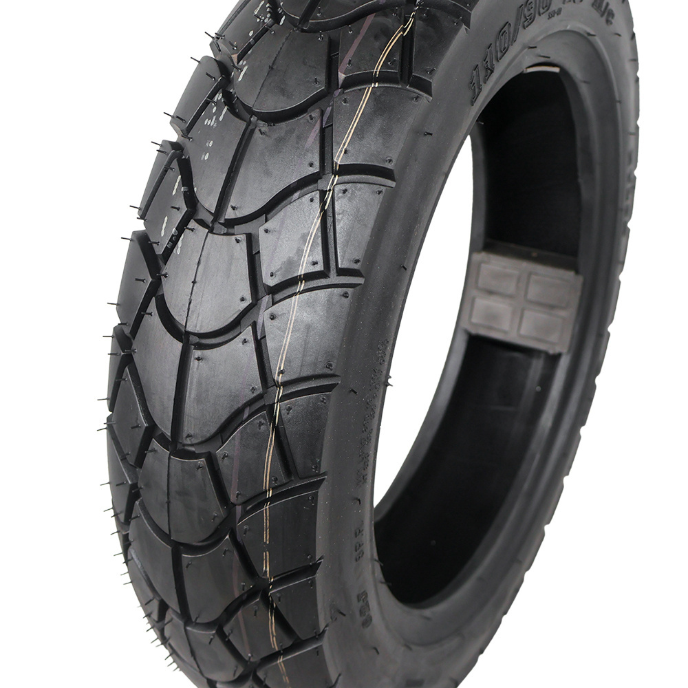 Comfort Street Motorcycle Front Tires 110/90-13 Scooter Bias Front Tire for all-weather conditions