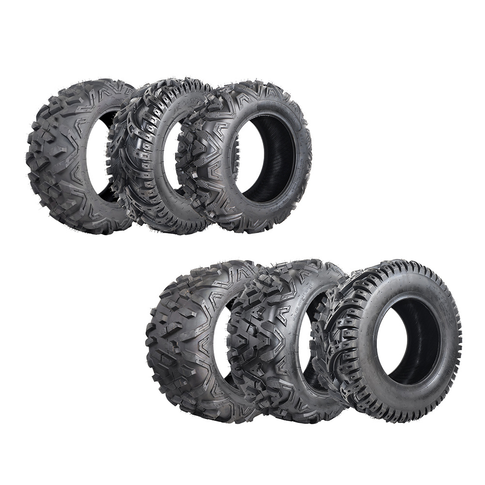 26x9-14 Front & 26x11-14 Rear Tubeless off road vehicle tire sets ATV/utv tyres Mud Bogging Tires