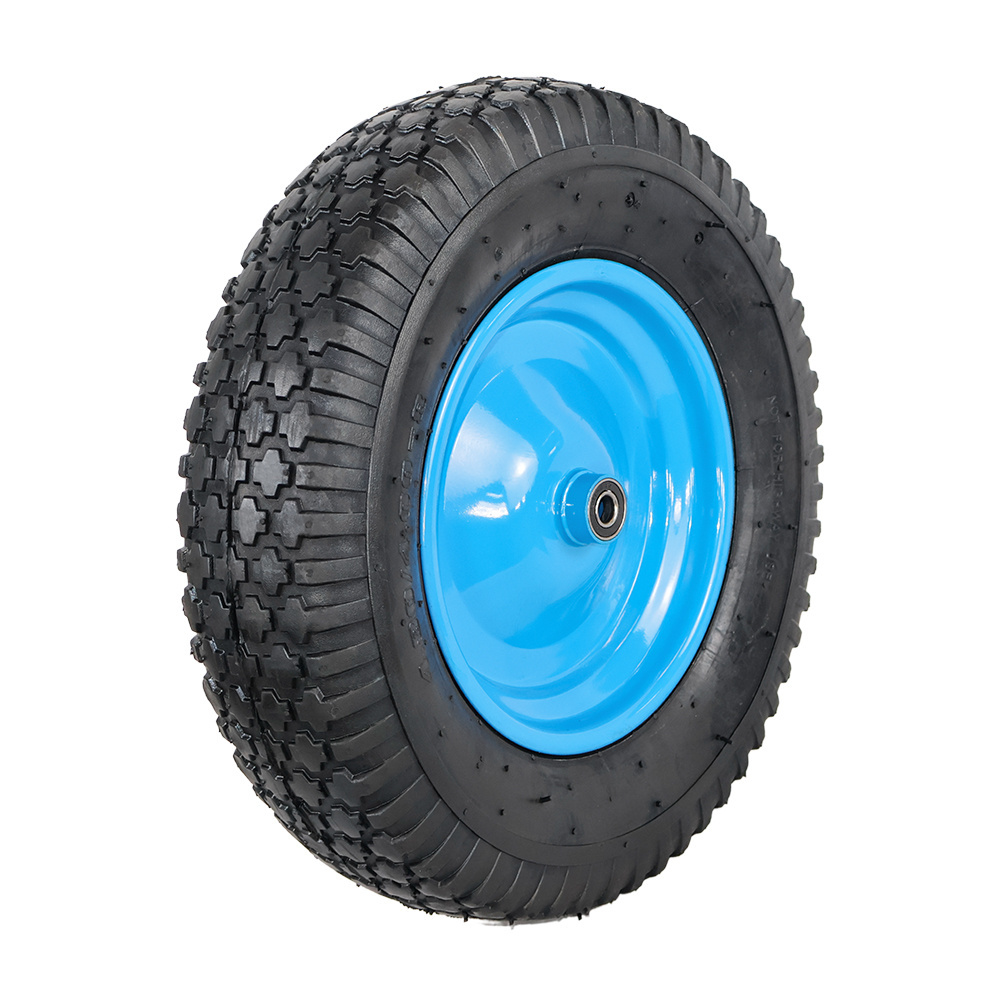 4.80/4.00-8 Pneumatic the Gorilla Carts Wheel 16 inch Tires 4.80/4.00-8 Wheelbarrow Wheels