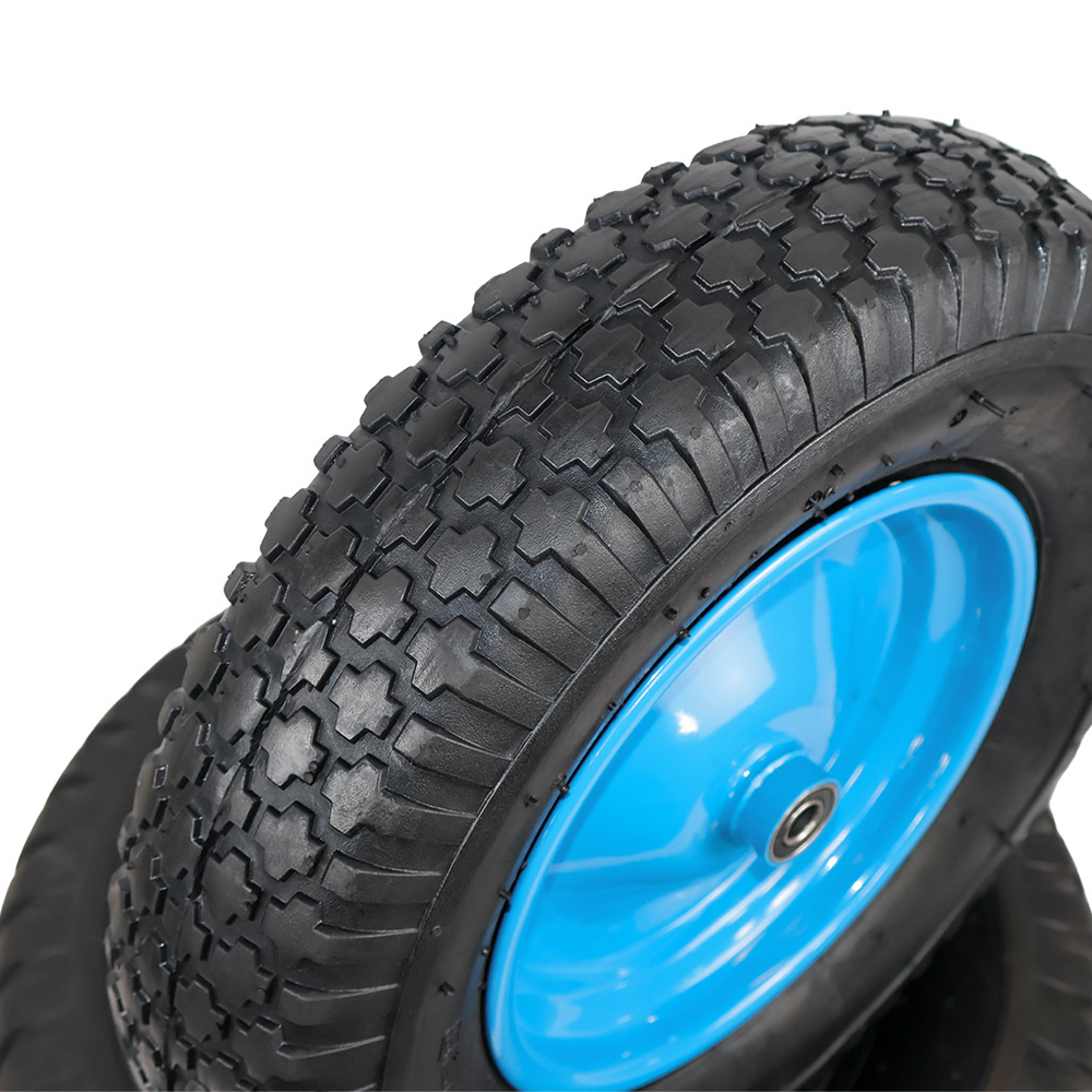 4.80/4.00-8 Pneumatic the Gorilla Carts Wheel 16 inch Tires 4.80/4.00-8 Wheelbarrow Wheels