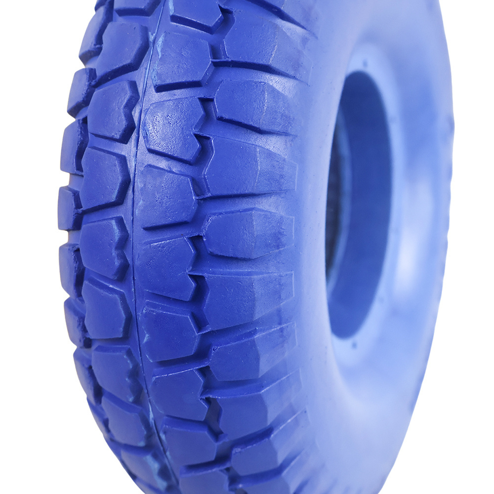 Solid Puncture Proof Tyre Wheel  polyurethane Wheel 260x85 Pu Solid Flat Free Tire