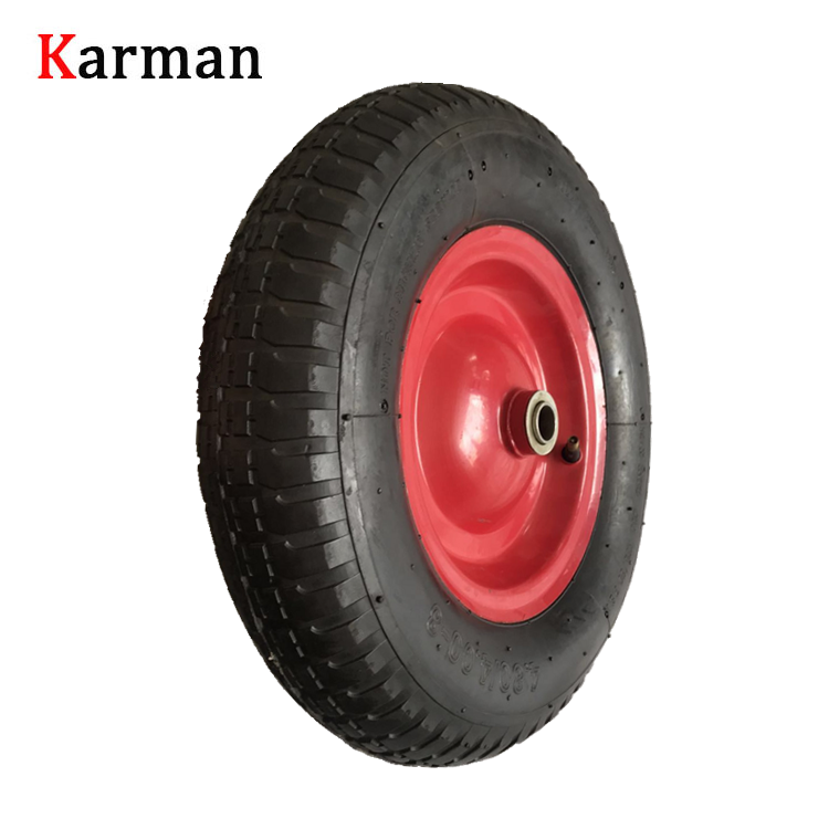 air 4.00-8 Wheelbarrow Wheels with Axles and bearing 4.00x8 4.00/4.80-8