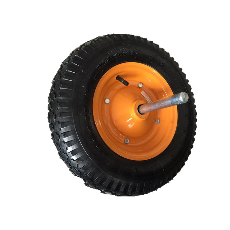 air 4.00-8 Wheelbarrow Wheels with Axles and bearing 4.00x8 4.00/4.80-8