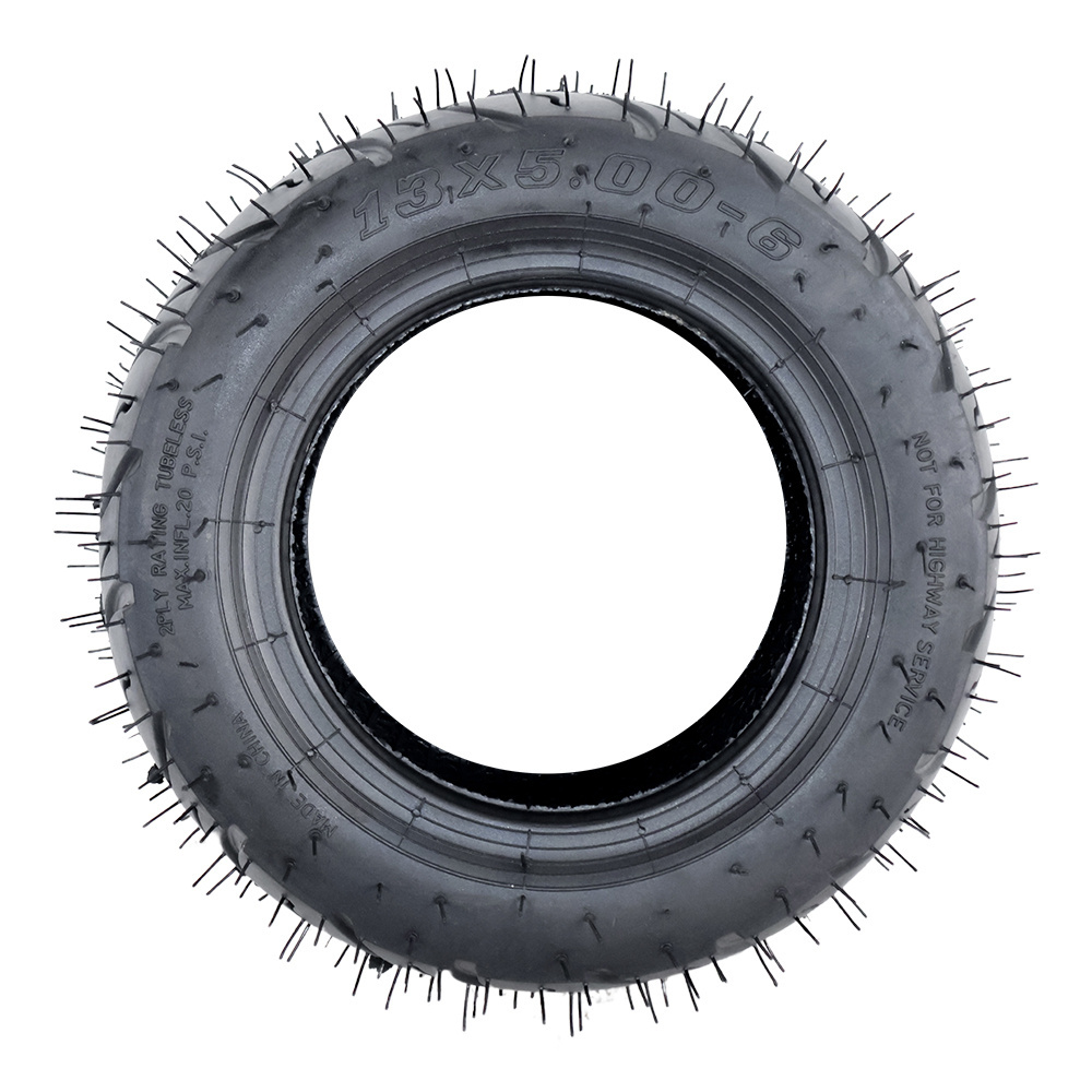 Street tire  13x5.00-6 hot selling made in China ATV tire used for paddle cart hardtop tyre