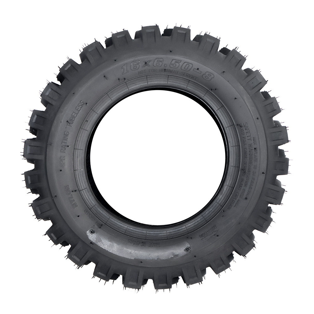 Turf patter Tubeless ATV/golf/turf Tire 16x6.50-8 with Rim