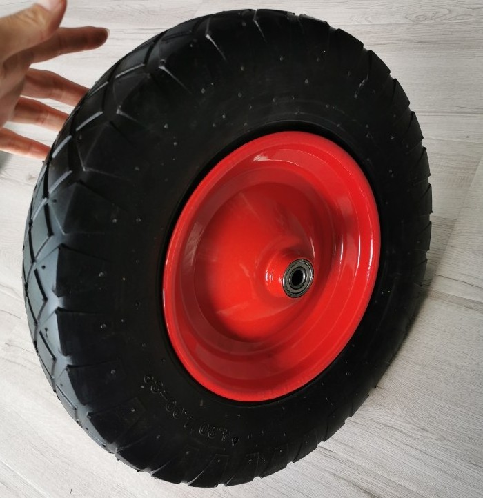 Cheap Wholesale Small Pneumatic Rubber Tire Wheel Barrow Wheel 16 inch 4.00-8