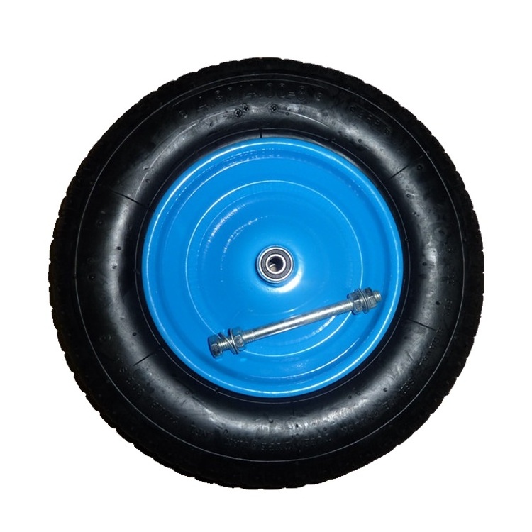 air 4.00-8 Wheelbarrow Wheels with Axles and bearing 4.00x8 4.00/4.80-8