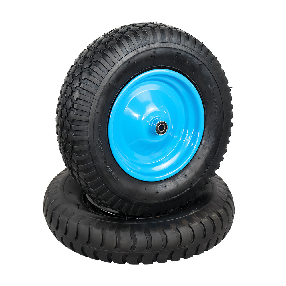 KARMAN wheelbarrow wheel rubber tyre 4.00-8 hand truck tire Tractor Tire Pneumatic Wheel   custom factory price