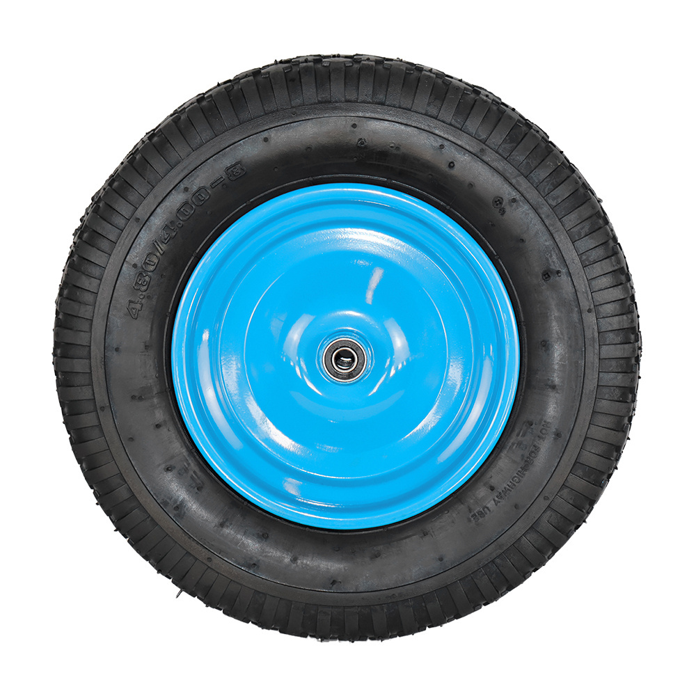 KARMAN wheelbarrow wheel rubber tyre 4.00-8 hand truck tire Tractor Tire Pneumatic Wheel   custom factory price