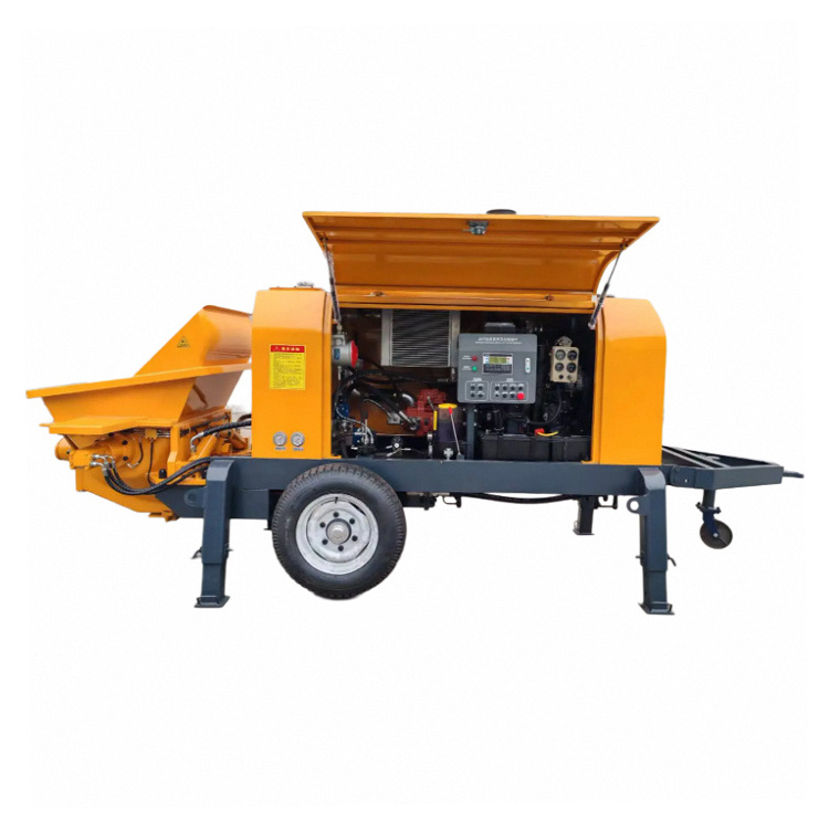 High Quality DHBT40 Trailer Concrete Pump Concrete Pumping Machine For Sale