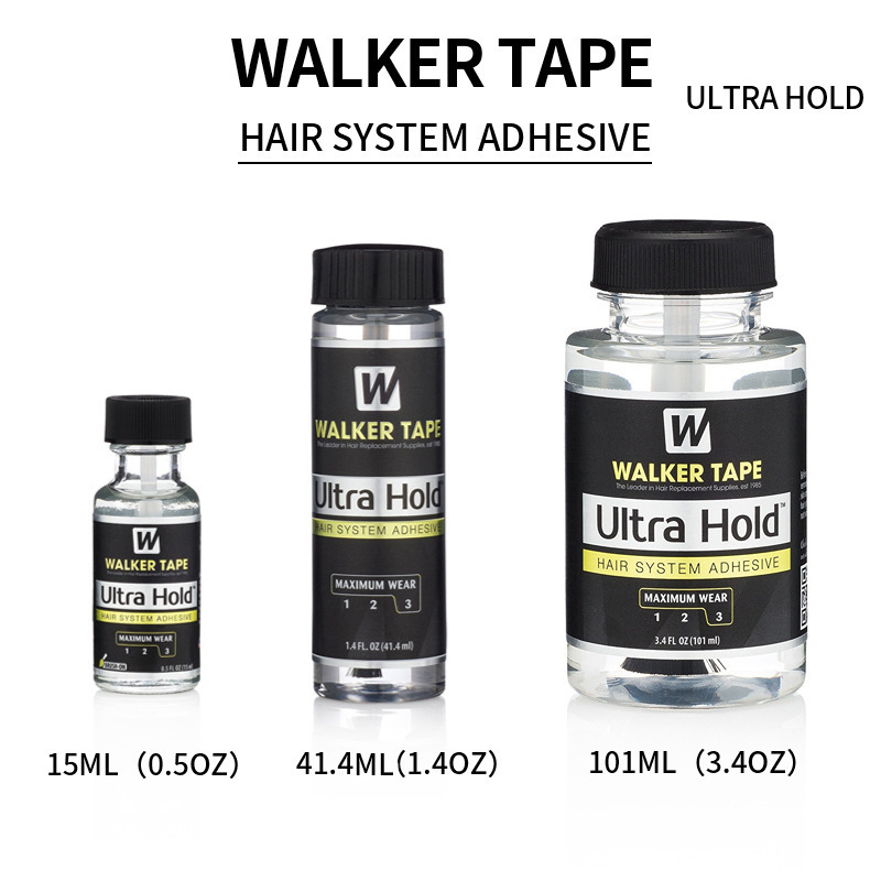 WalkerTape Ultra Hold Hair System Adhesive Glue Waterproof Strong Men Toupee Lace Wig Glue