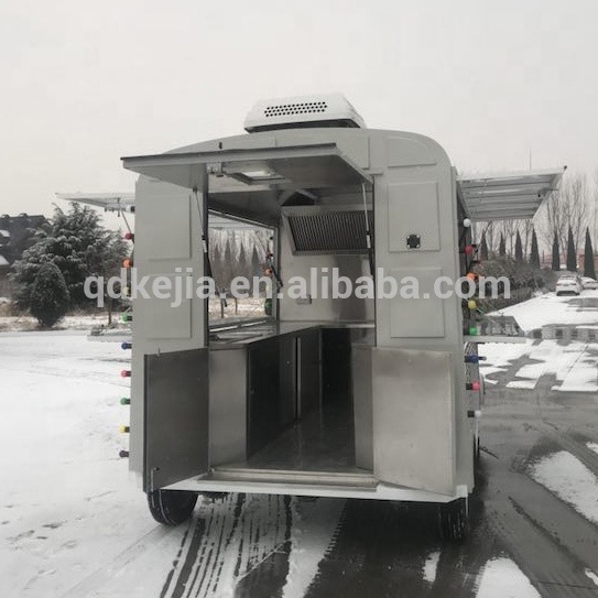 China electric fast food truck for sale