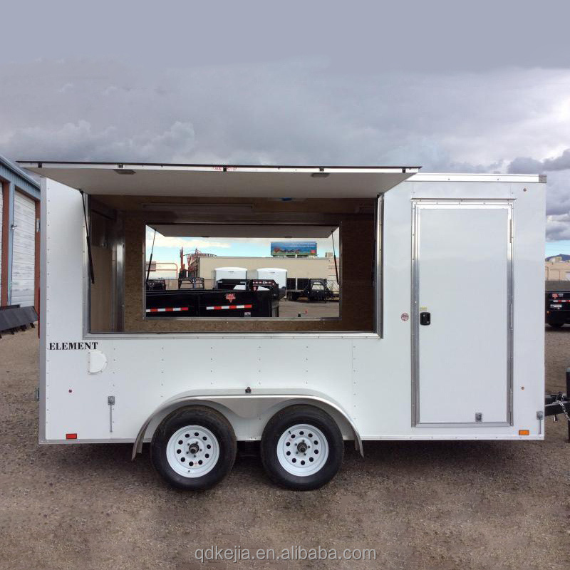 Custom Built Grill Concession Trailer mobile coffee trailer