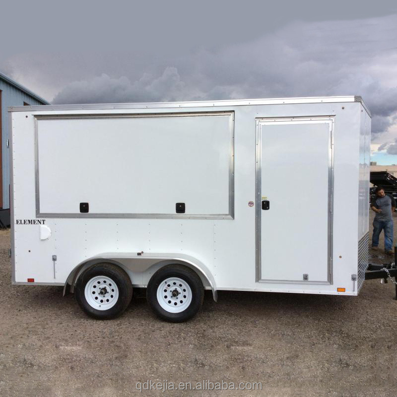 Custom Built Grill Concession Trailer mobile coffee trailer