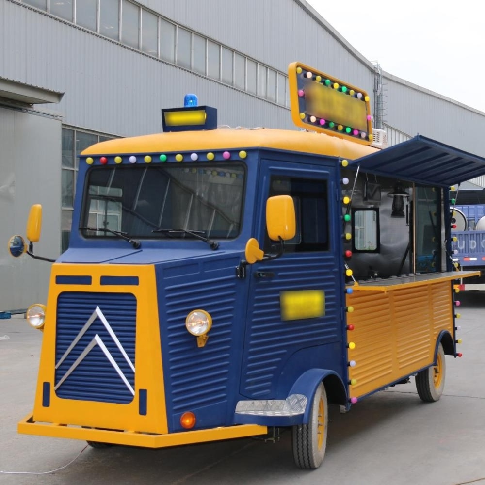 China electric fast food truck for sale