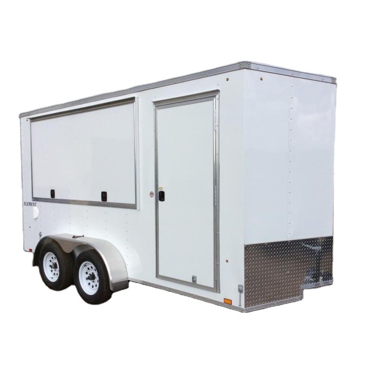 Custom Built Grill Concession Trailer mobile coffee trailer