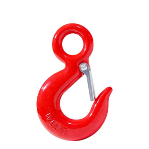 Factory direct sale320A 320C   LIFTING EYE HOIST HOOK WITH SAFETY LATCH HOOK