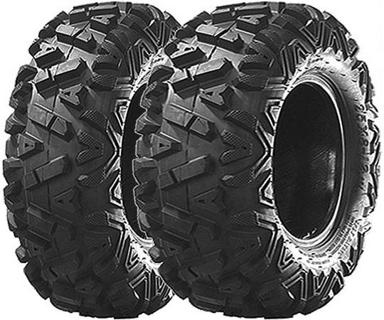 ATV Tires 25X8-12 front & 25X10-12 Rear 6PR MUD