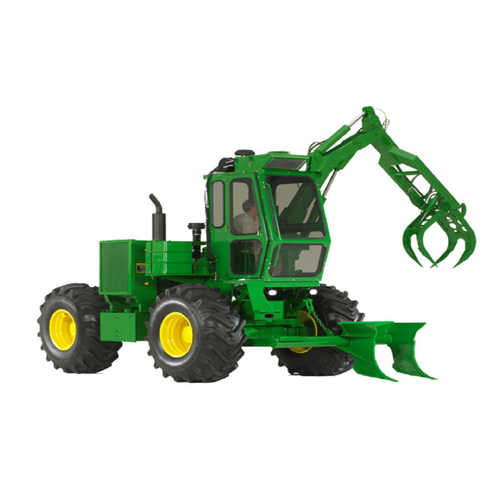 Manufacturer of Wheeled Sugarcane Loader Grabber Grapple Tractor Machinery Sugar Cane Loader