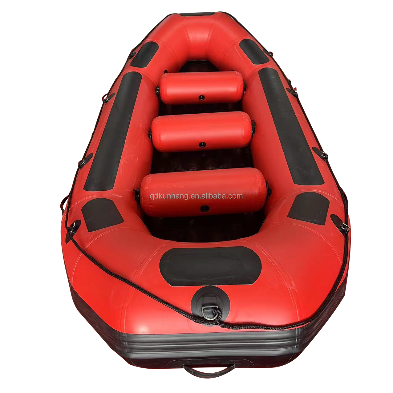 Custom PVC Air inflatable drifting Boat  Inflatable Boat River Rowing Raft for 6 Person