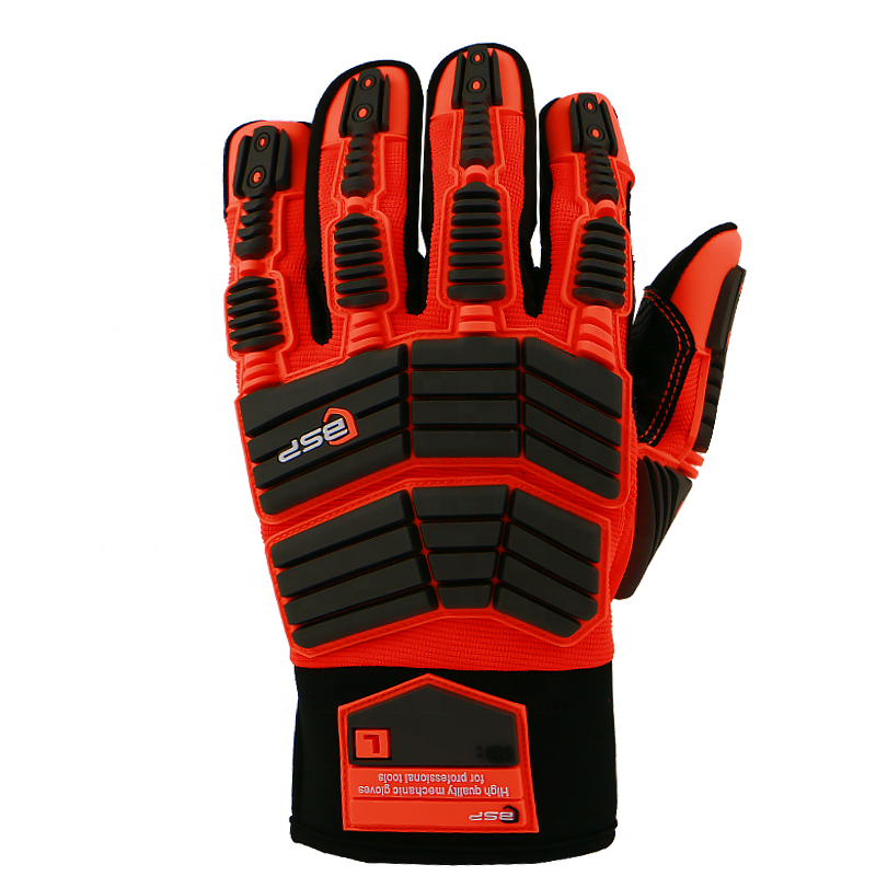 BSP safety work oil and gas high impact resistance winter gloves