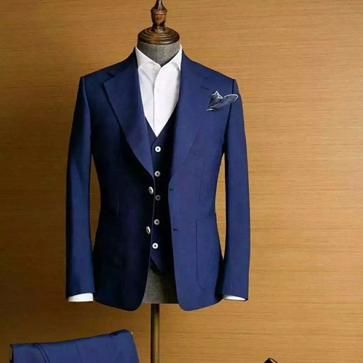 2023 hot selling Bespoke Full canvas Men Business suit