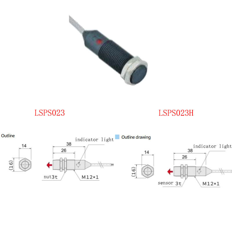 High Accuracy Magnitostrictive Wire Npn Photo Electric Sensor 4 Wire Magnetic Sensor