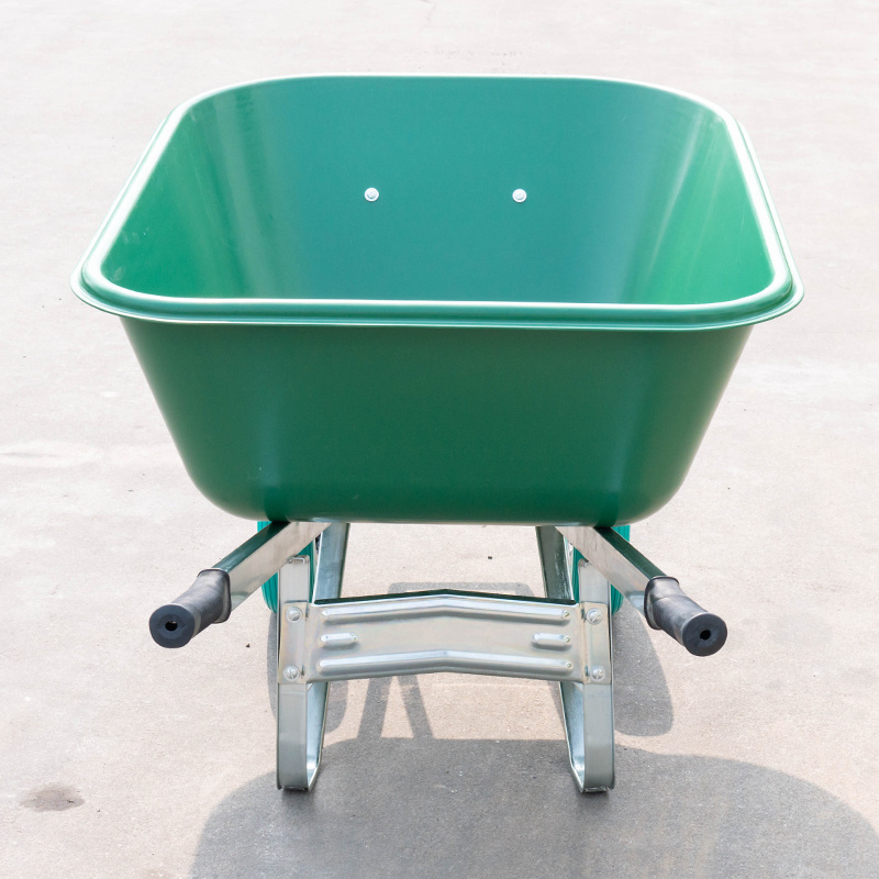 heavy duty steel garden wheelbarrow