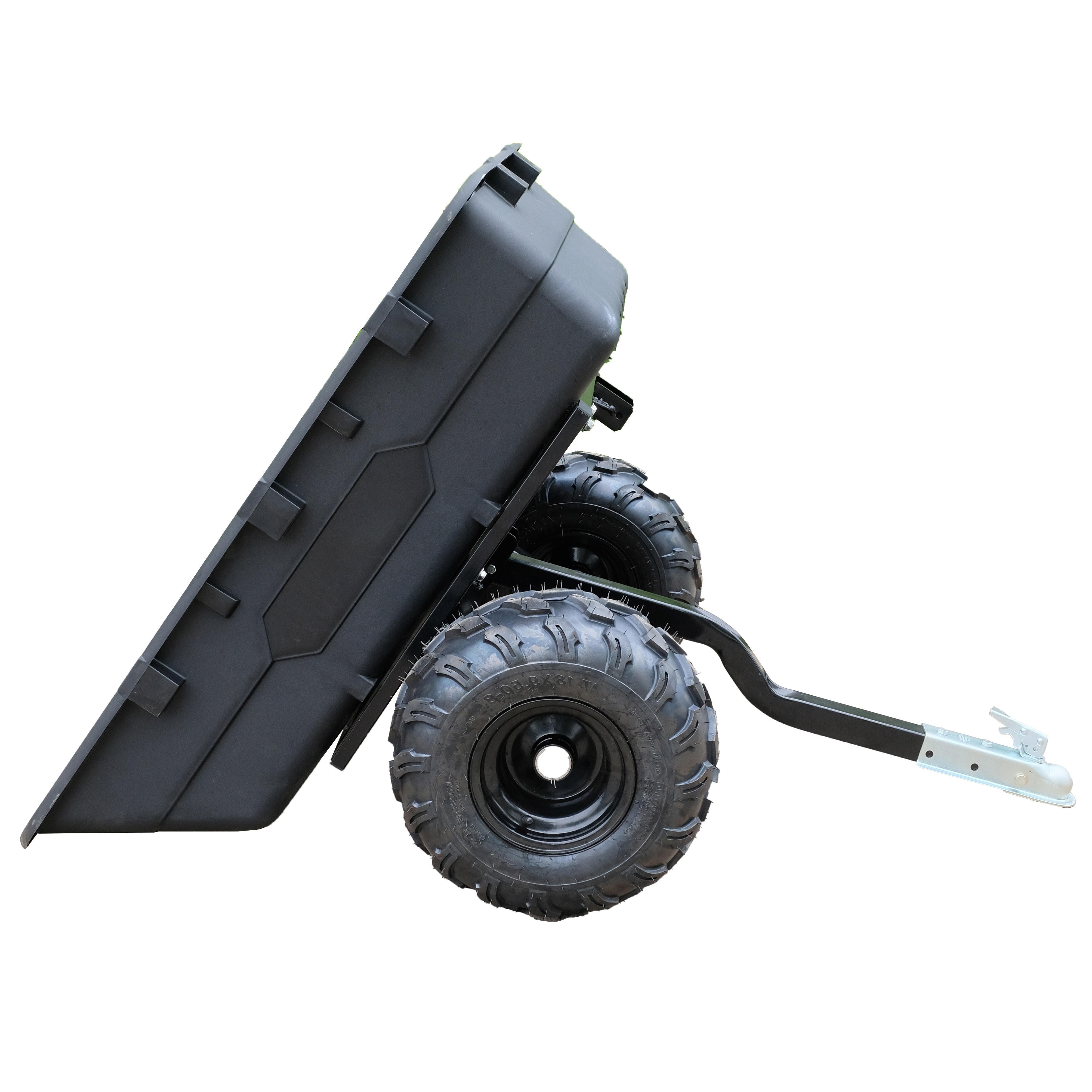 Motorcycle Tractor Truck Tow Tipping ATV Car Trailer Small Gardening ATV Wagon With 2 Wheels