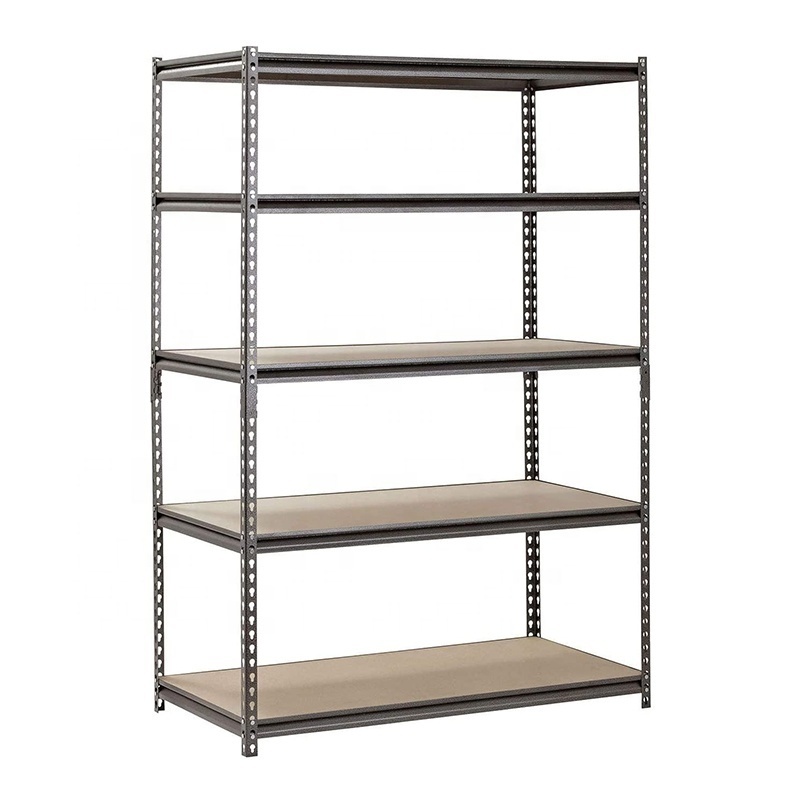 Steel Warehouse Stacking Storage Rack Metal Open 175kgs Per Layer 1800x900x400mm Tool Rack Boltless / Rivet Shelving 1pcs/layer