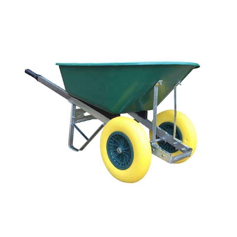 Construction Industrial Garden Wheelbarrow Heavy Duty Metal Wheel Barrow Wheelbarrow