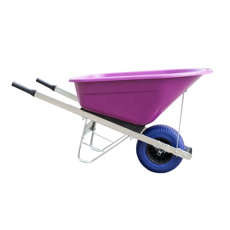 Construction Industrial Garden Wheelbarrow Heavy Duty Metal Wheel Barrow Wheelbarrow