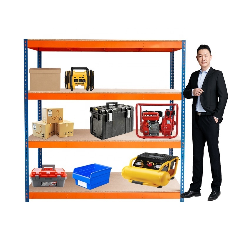 Industrial Garage Adjustable  Steel Rack Shelves Racking Stackable Warehouse Storage Rack Shelf Warehouse Heavy Duty 500kg