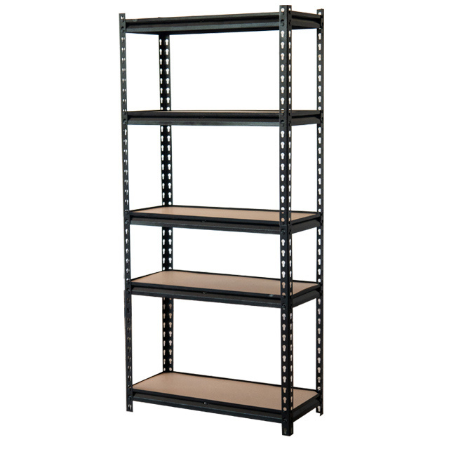 1.8M Metal Shelving Unit 5 Tier Industrial Boltless Heavy Duty Racking Garage 90CM wide