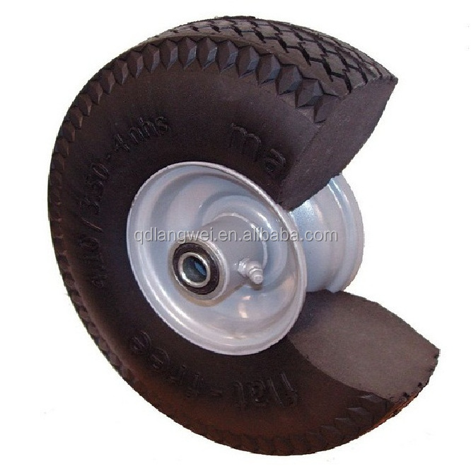 Hand Truck Dolly Tire Foam Wheel Never Run Flat No Air