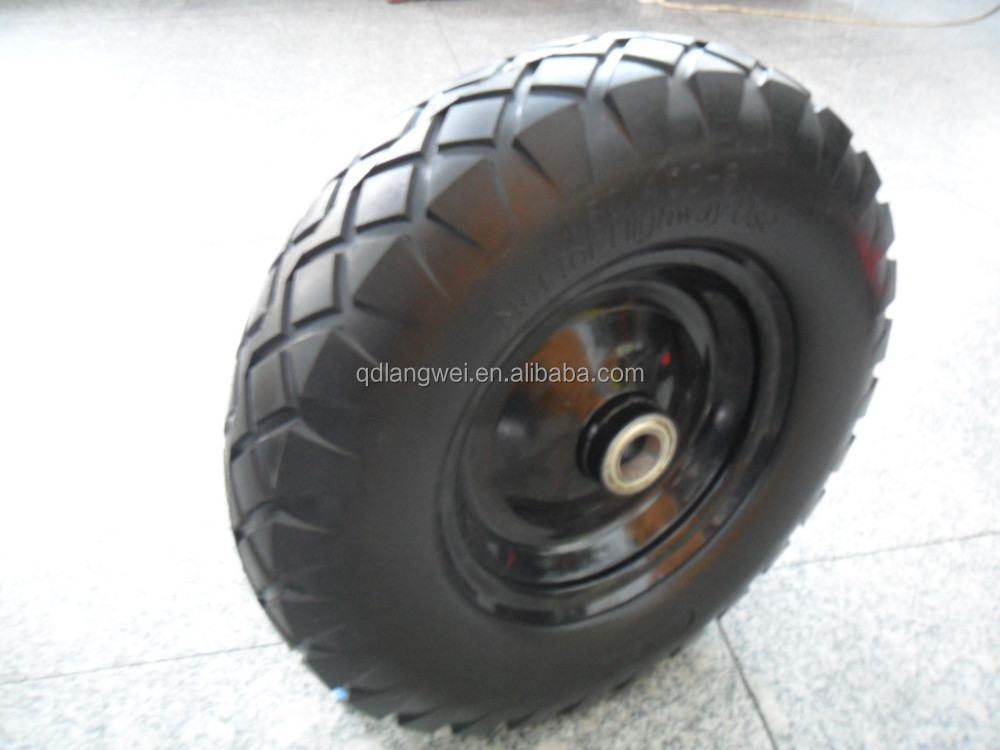 Hand Truck Dolly Tire Foam Wheel Never Run Flat No Air